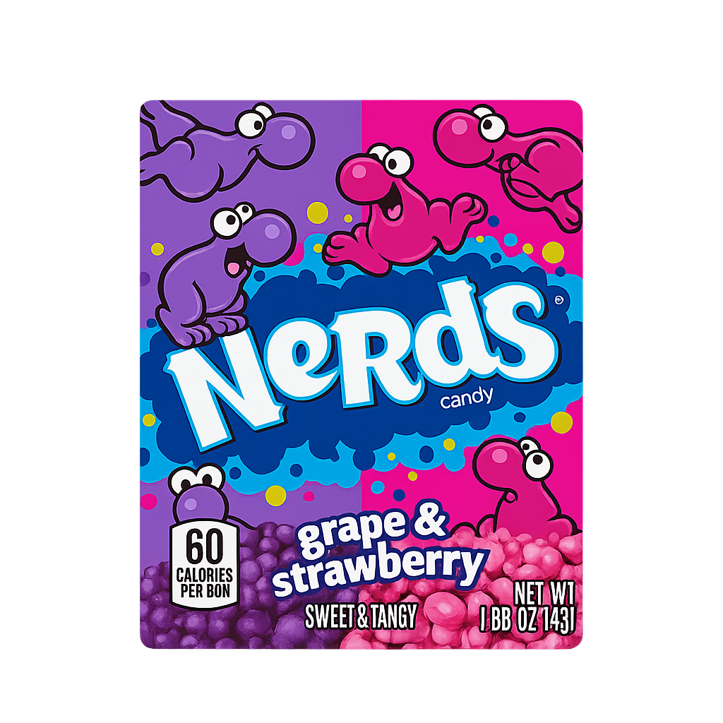 Nerds Uva i Fresa