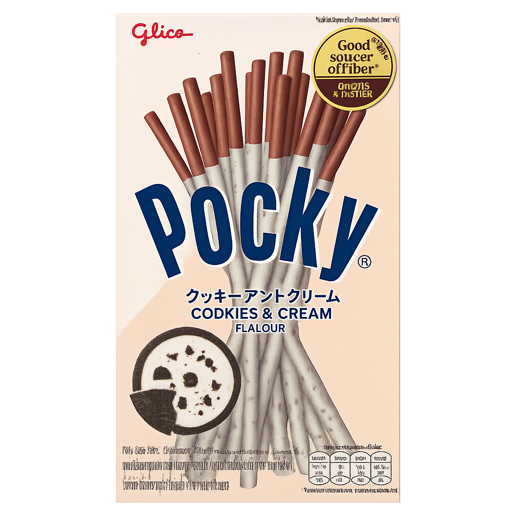 Pocky Cookies & Cream