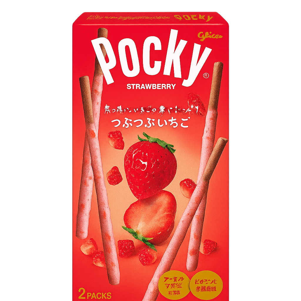 Pocky Tsubu-Tsubu Strawberry