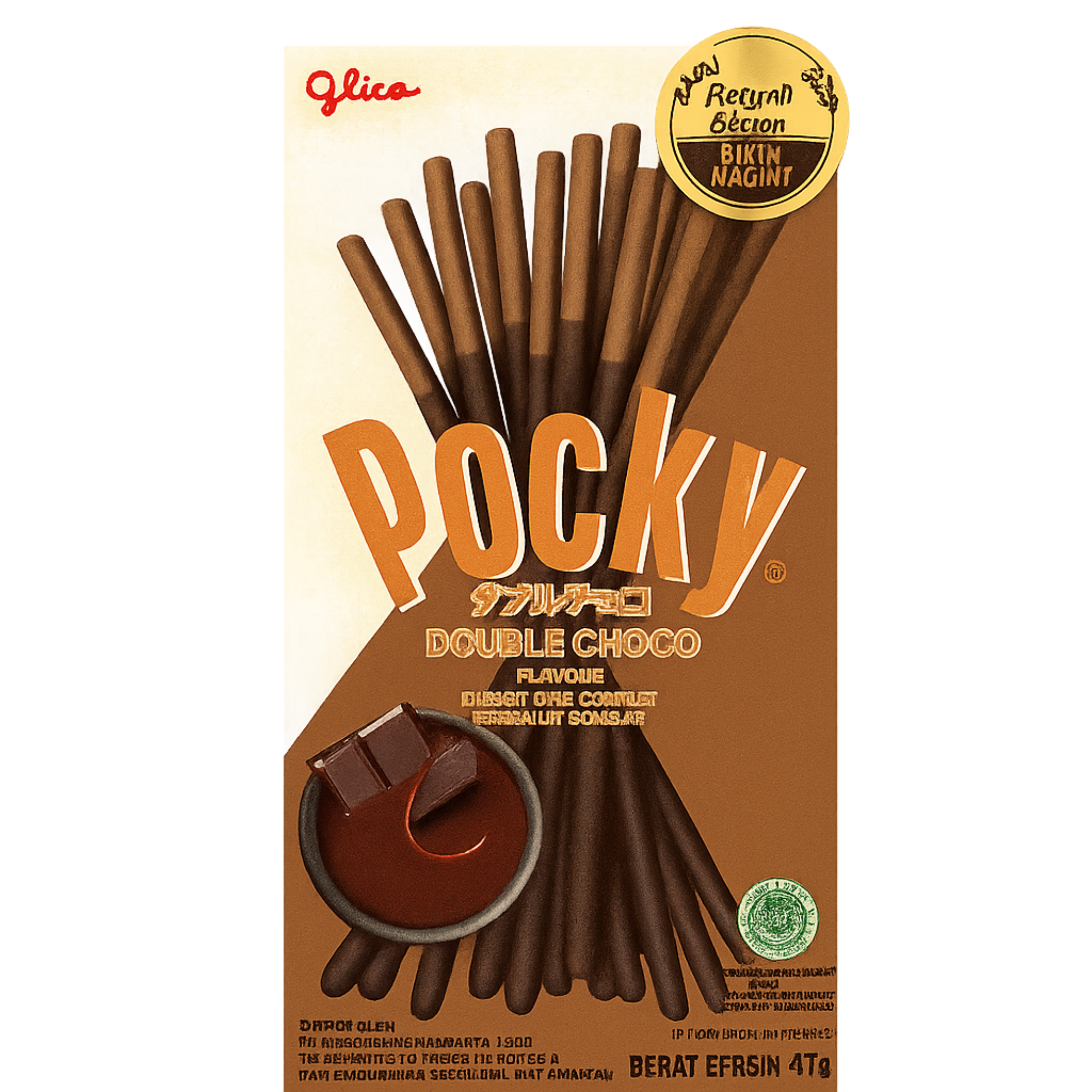Pocky Doble Chocolate